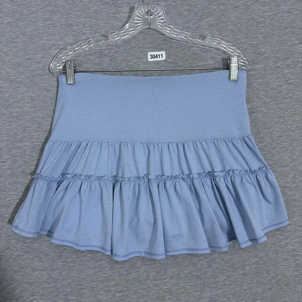 Lucky In Love Women's Size Medium Purple Pull On Tennis Skort